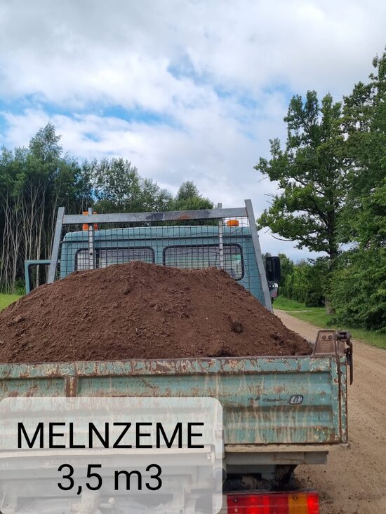 Melnzeme ar piegādi (Siguldas pagasta teritorijā)